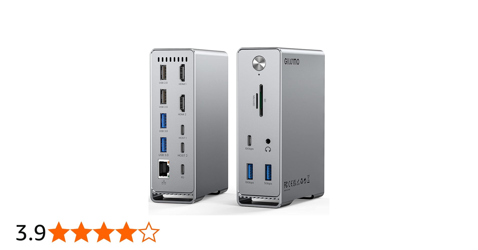 Amazon.co.jp: GIISSMO Macbook Pro/Air専用 14-IN-2 ドッキング