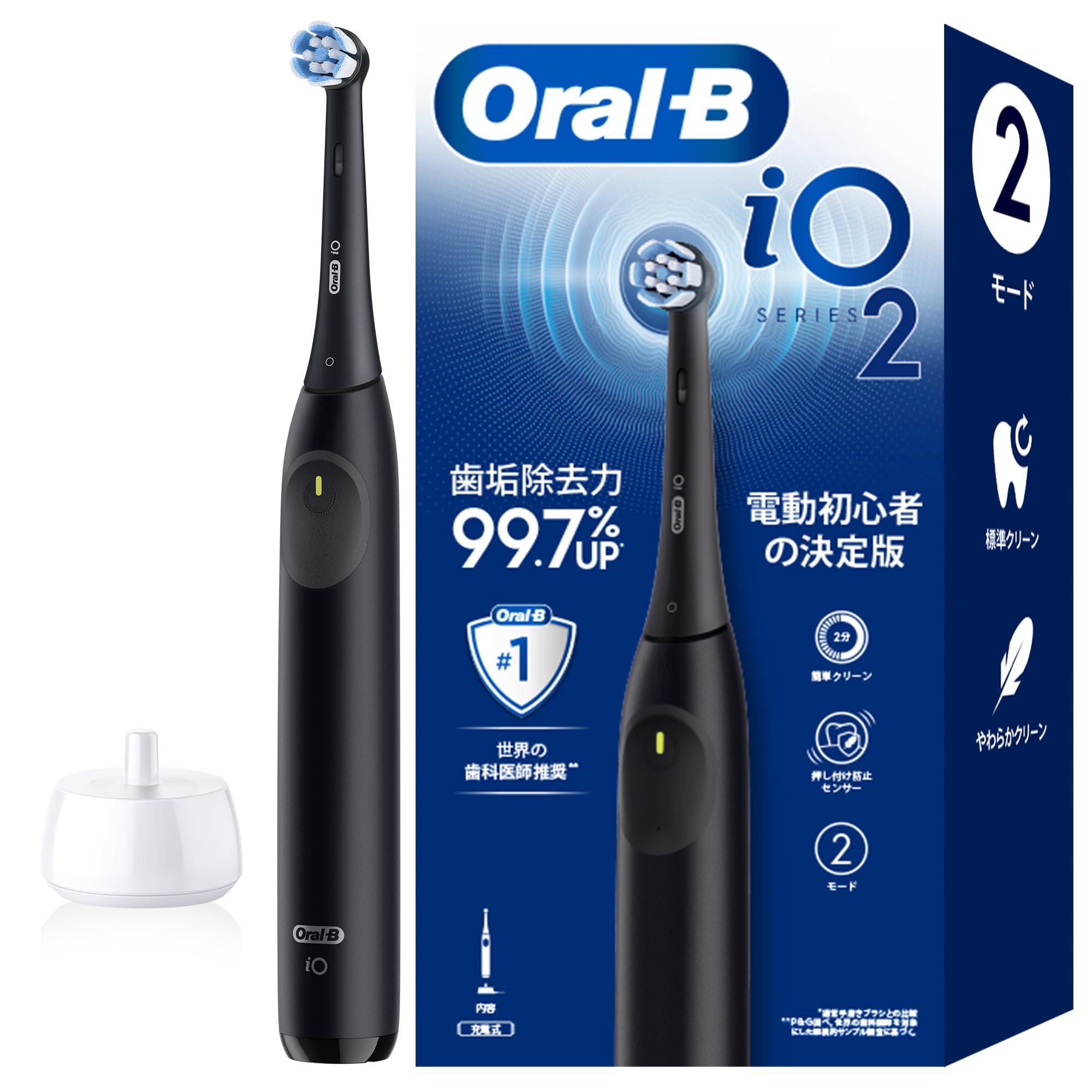 Amazon.co.jp: ブラウン 電動歯ブラシ オーラルB iO2S (電動初心者の