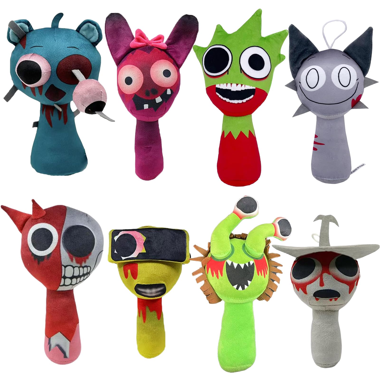 Amazon.co.jp: スプランキー ぬいぐるみ セット 8体 キャラクター