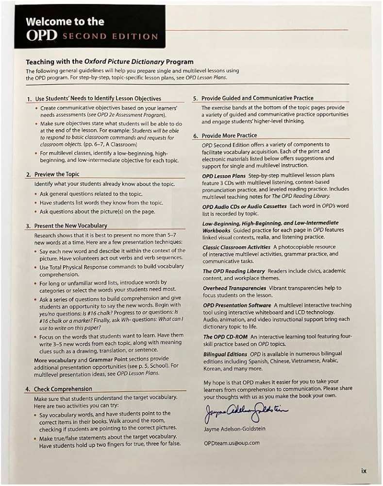 Amazon.com: Oxford Picture Dictionary English-Japanese: Bilingual