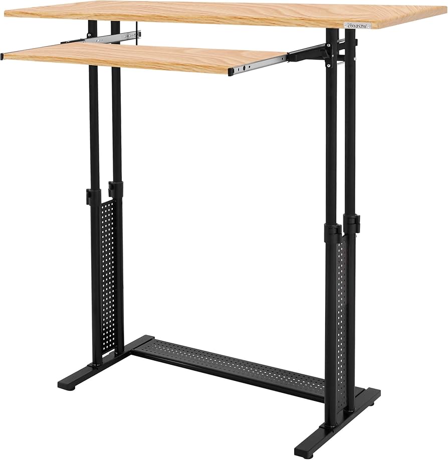 Amazon.co.jp: Bauhutte(バウヒュッテ) スタンディングデスク 昇降式