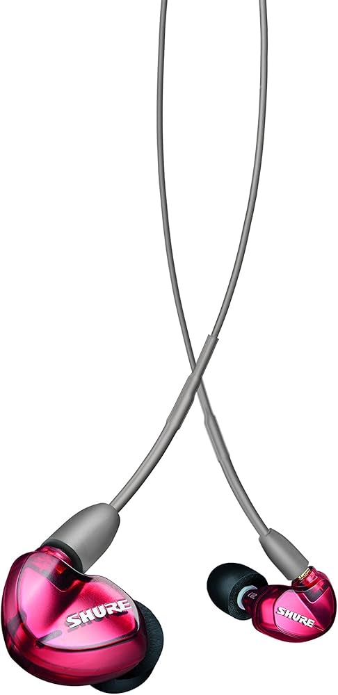Amazon.co.jp: SHURE シュア SE535LTD-A イヤホン 有線 レッド 高遮音
