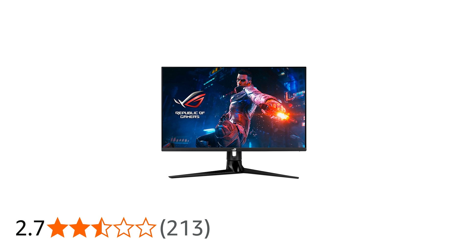 ASUS ROG Swift PG32UQ 32” 4K HDR 144Hz DSC HDMI 2.1 Gaming Monitor