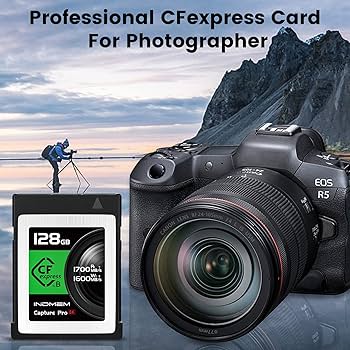 Amazon.com: 128GB CFexpress Type B Memory Card, Raw 4K/8K Video