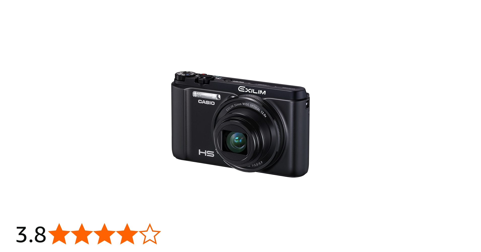 Casio High Speed Exilim Ex-zr1000 Digital Camera Black Ex-zr1000bk