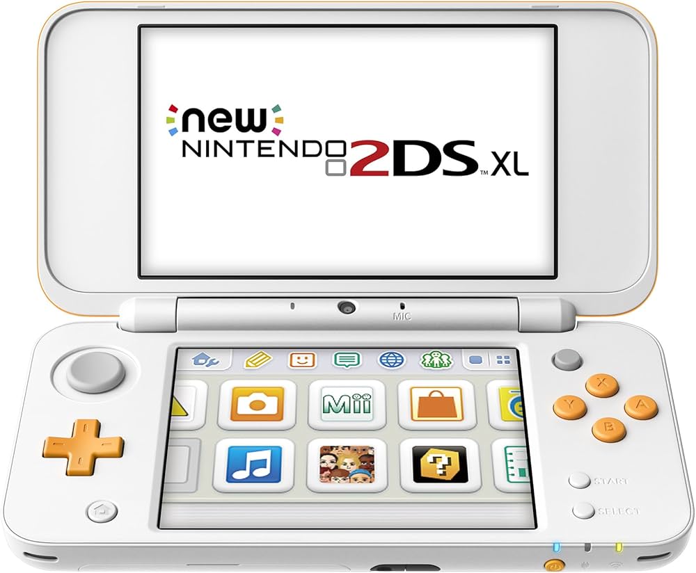 Amazon.com: New Nintendo 2DS XL - Orange + White With Mario Kart 7