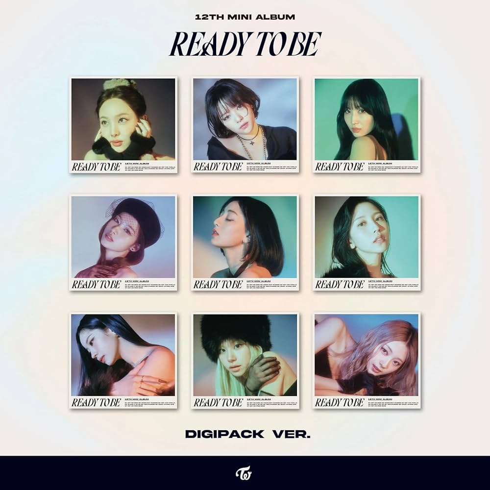 TWICE - READY TO BE Digipack Version (JIHYO Cover incl. Album +