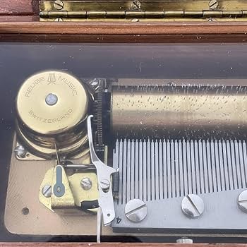 チョコミント リュージュ REUGE 50弁 4曲 スイス製 オルゴール チョコ