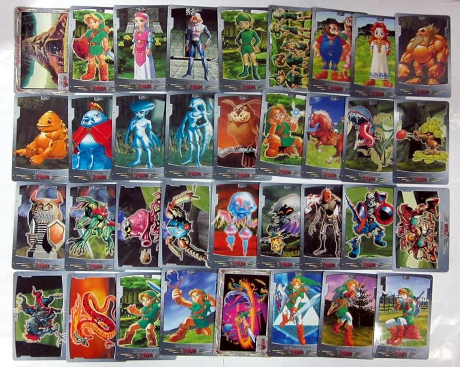 Amazon.co.jp: カードダス ゼルダの伝説 時のオカリナ ノーマル36枚