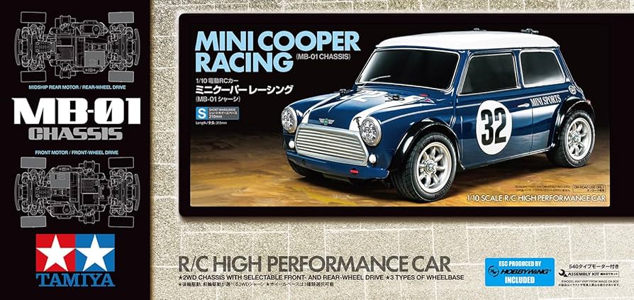 Amazon.co.jp: タミヤ (TAMIYA) 1/10 電動RCカーシリーズ No.747 ミニ