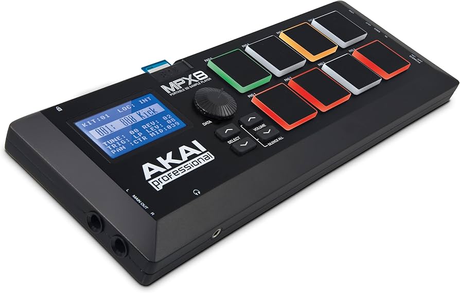 Amazon | Akai Professional サンプラー 8パッド SDカードスロット