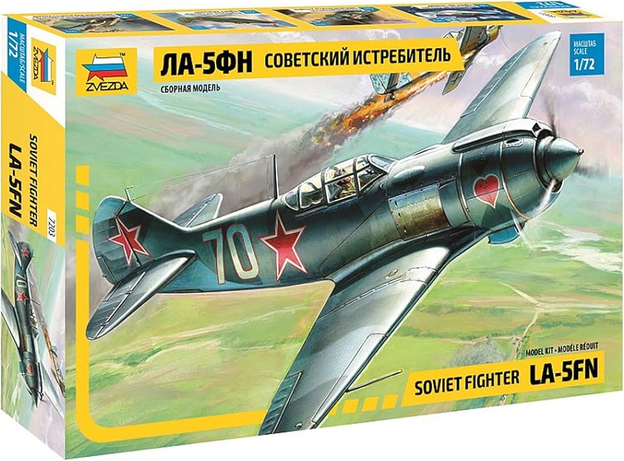Amazon | ズベズダ 1/72 ソビエト連邦軍 ラボーチキンLA-5FN ソビエト