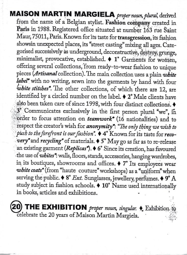 Amazon | Maison Martin Margiela: The Exhibition | Verhelst, Bob