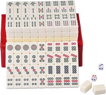 Amazon.co.jp: 麻雀牌 マージャン牌 麻雀セット | 144 ミニ麻雀牌