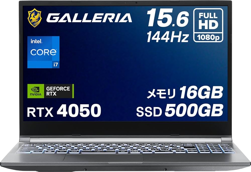 Amazon.co.jp: GALLERIA ガレリア ゲーミングノートPC XL7C-R45