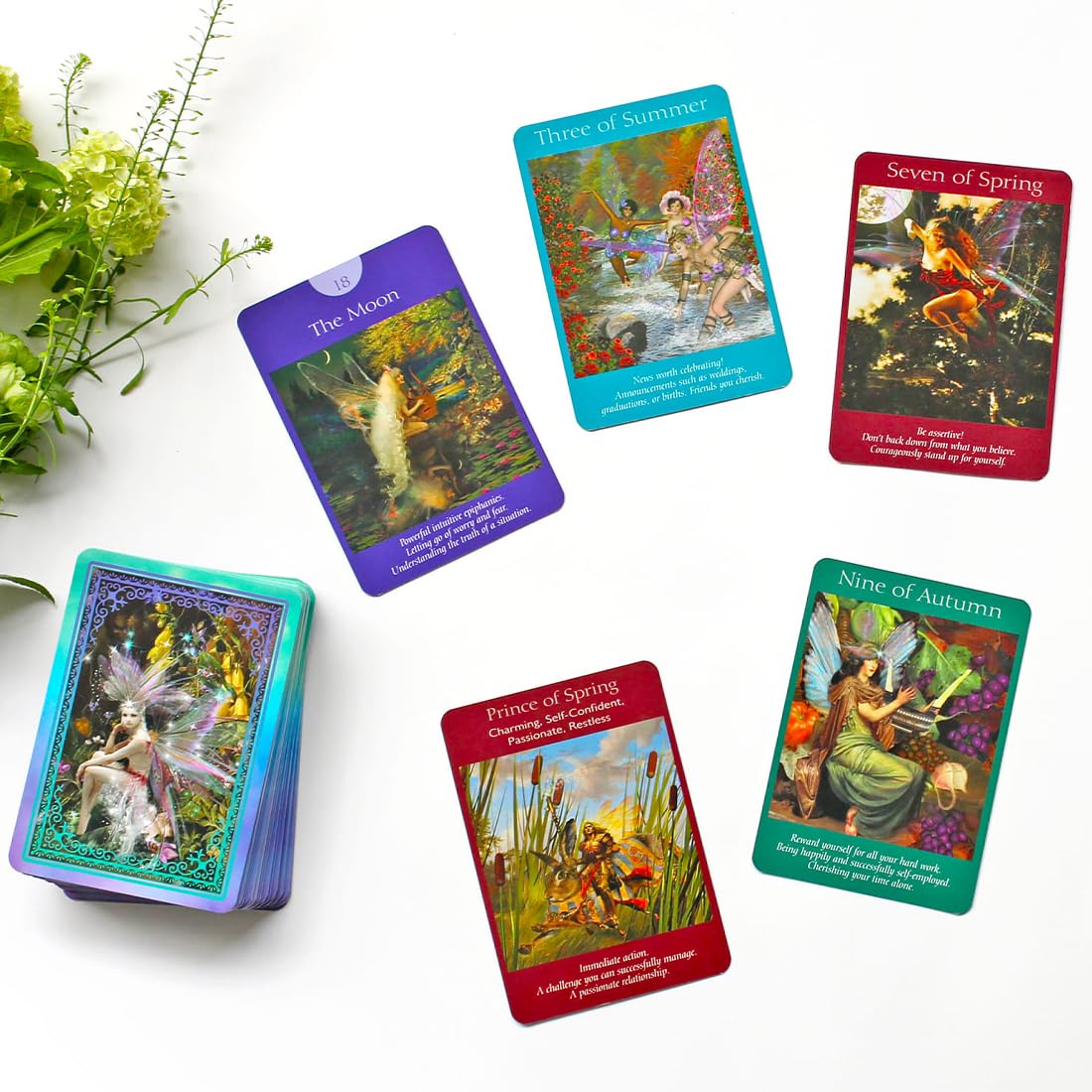 Amazon.co.jp: フェアリー タロットカード 日本語 解説書付き メーカー