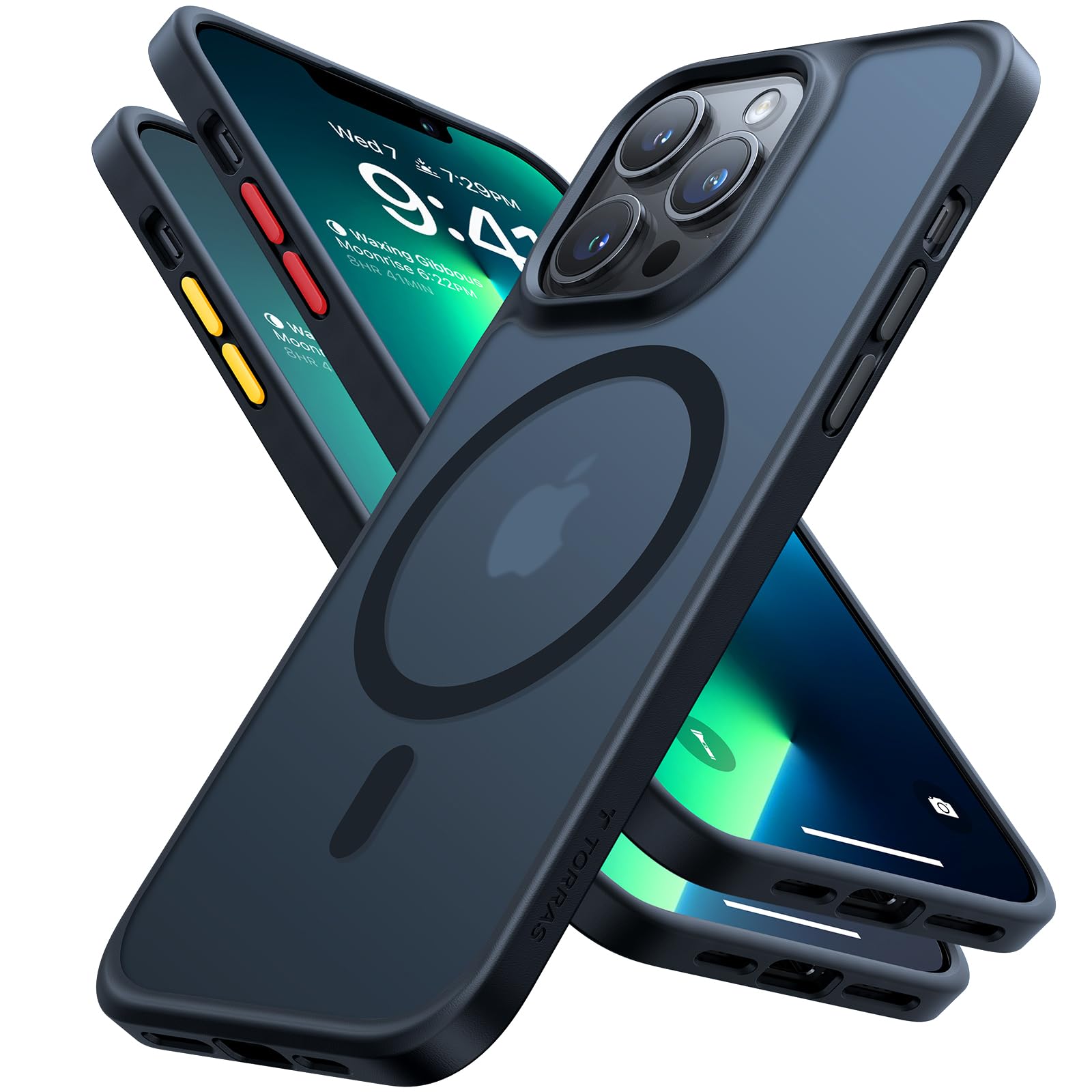 Amazon.com: TORRAS Stronger Magnetic for iPhone 13 Pro Case, 12FT