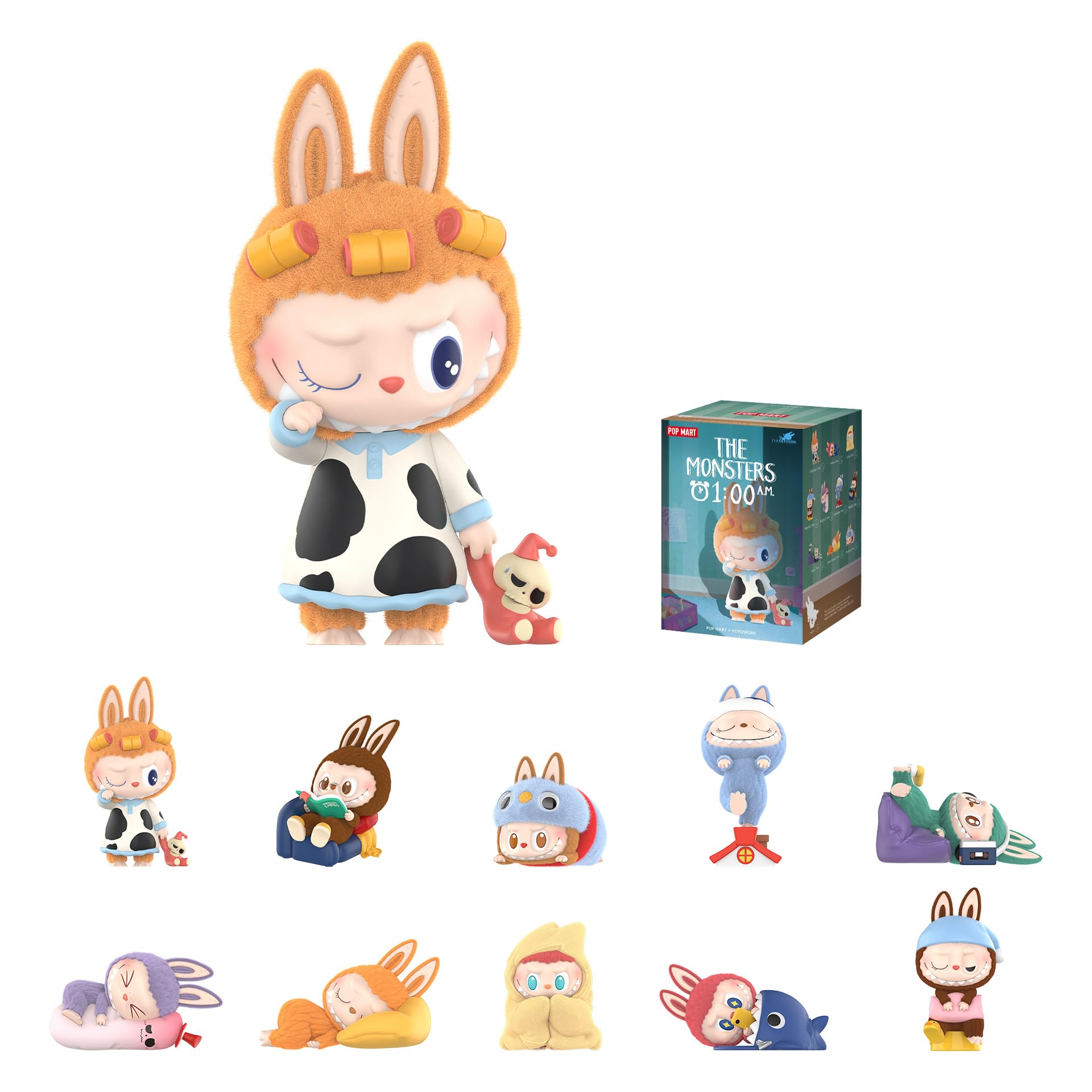 Amazon | POP MART THE MONSTERS 1:00 A.M. シリーズ【1ピース
