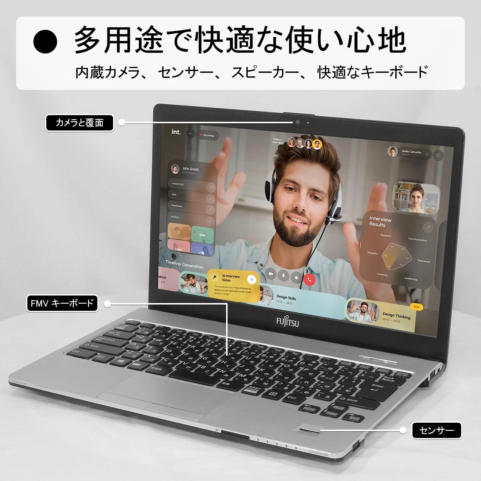 Amazon.co.jp: 【整備済み品】 軽量薄型 富士通 LIFEBOOK S938 □13.3