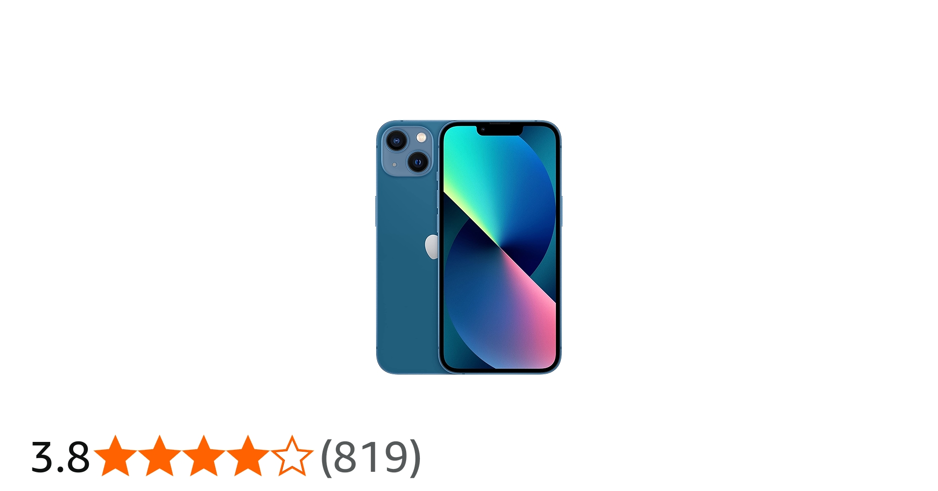 Amazon | 【整備済み品】 Apple iPhone 13 128GB ブルー SIMフリー