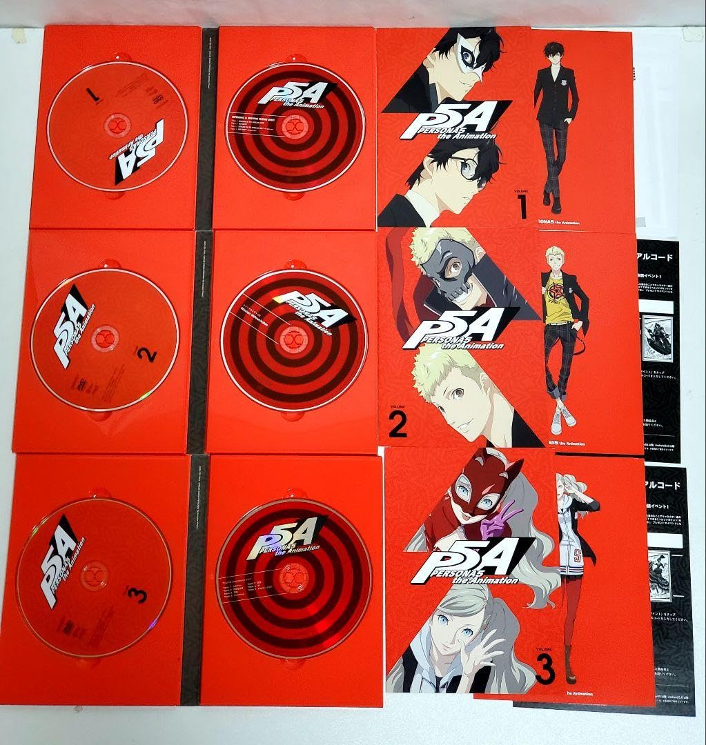 Amazon.co.jp: ペルソナ5 全巻 完全生産限定版 DVD 全巻収納ケース