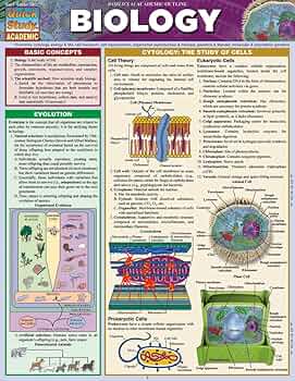 Amazon.com: Biology: a QuickStudy Laminated Reference Guide (Quick