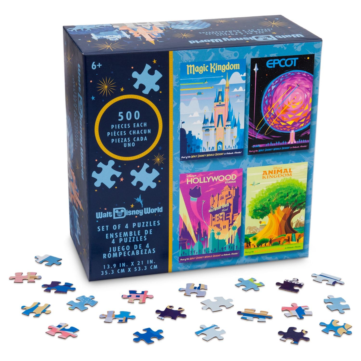 Amazon | Walt Disney World パズル4点セット | ジグソーパズル | おもちゃ