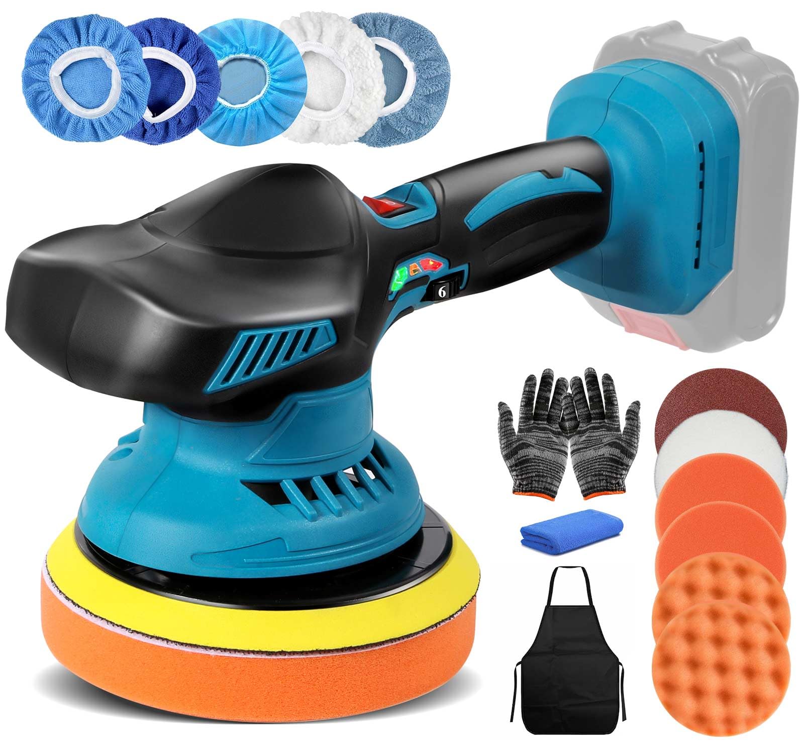 Amazon | ポリッシャー 充電式 電動ポリッシャー マキタ 18v