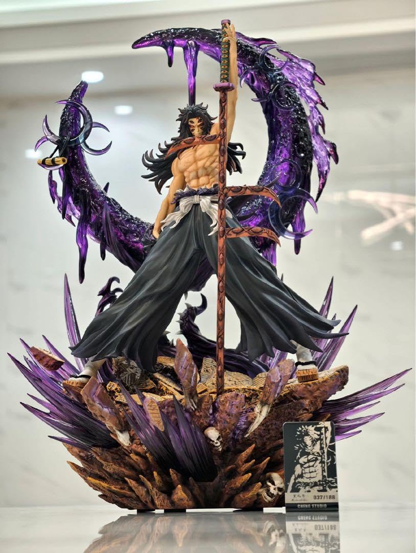 Amazon.co.jp: 鬼 滅 上弦の壱 黒死牟 ガレージキット フィギュア 1 7