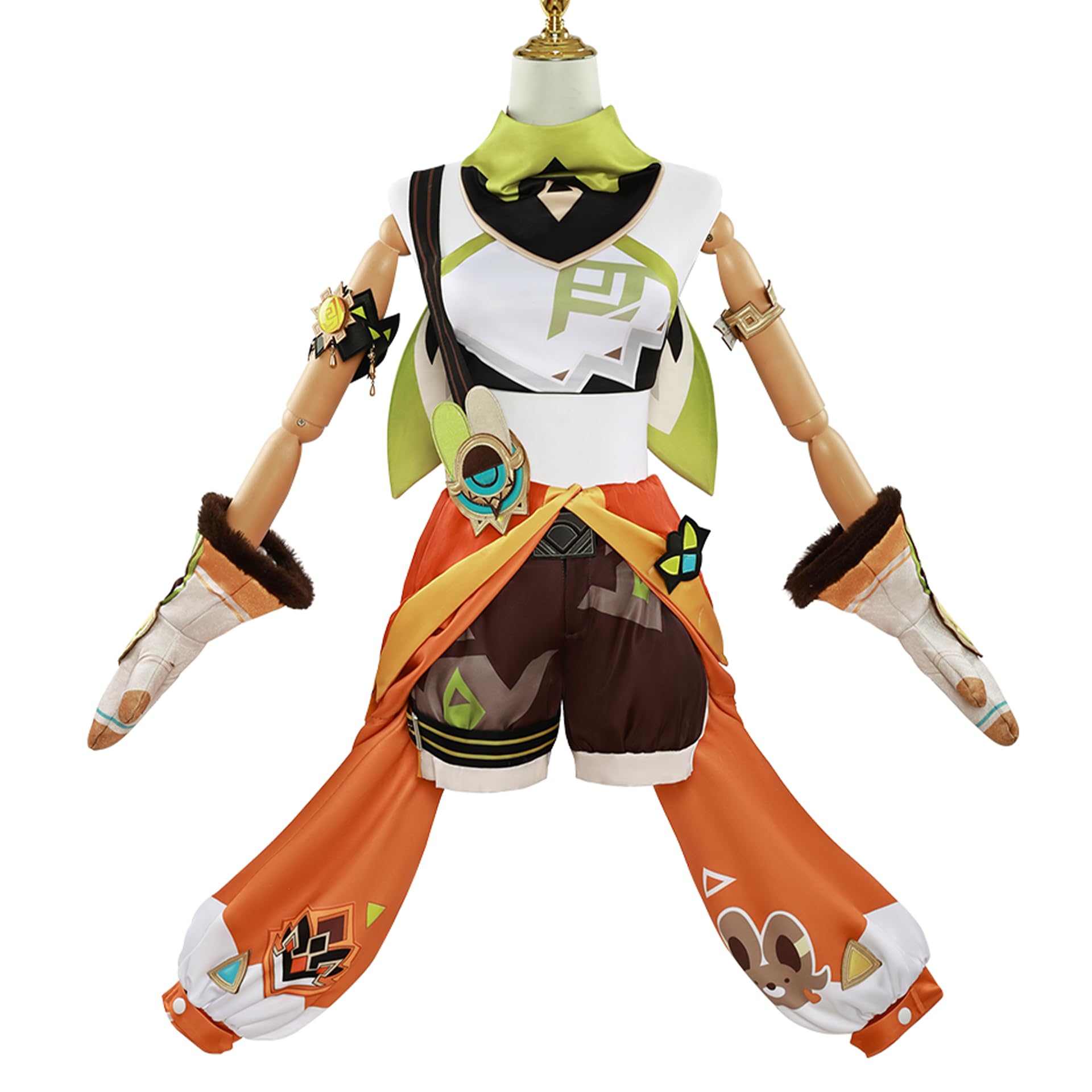 Amazon.co.jp: 原神 げんしん ナタ カチーナ Kachina コスプレ衣装