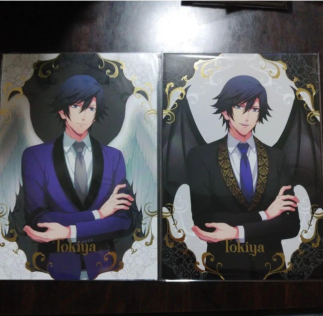 Amazon.co.jp: うたプリ AGF 一ノ瀬トキヤ A5ポスカ&缶バッジ 天使悪魔