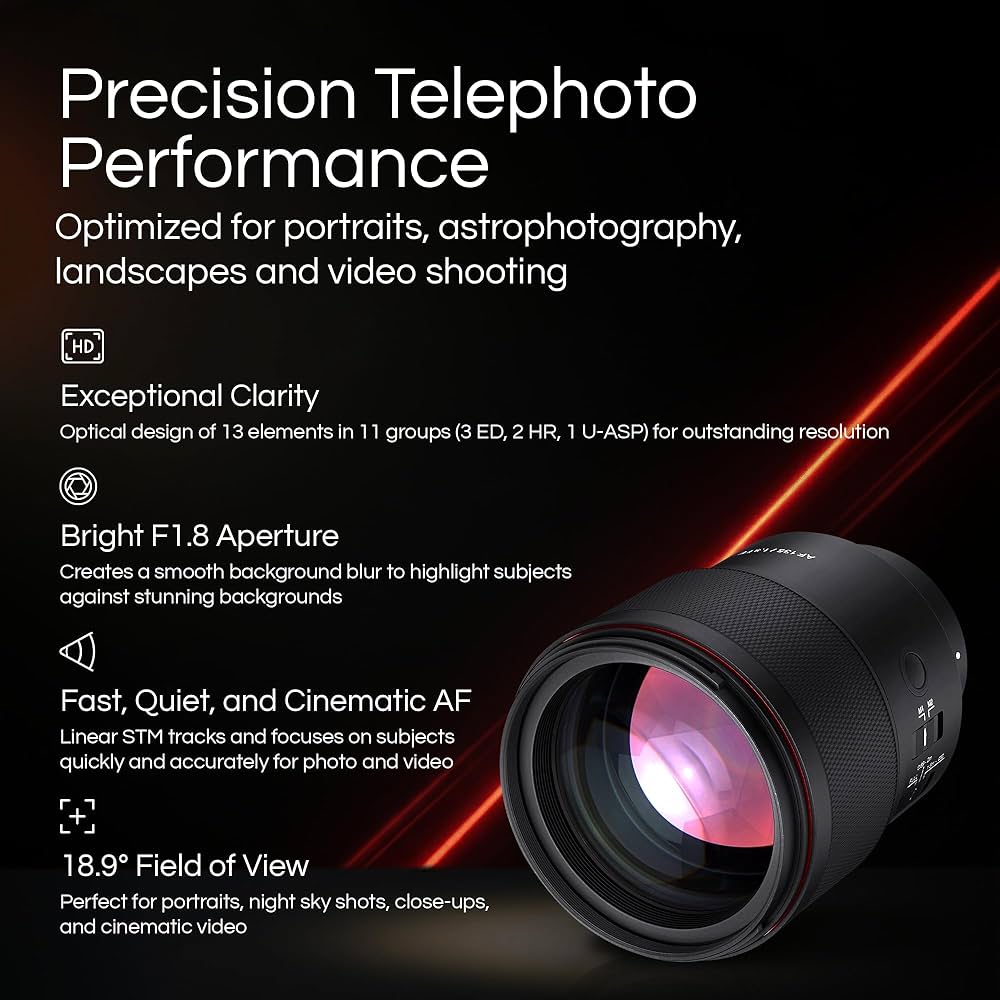 Amazon.co.jp: Samyang 135mm F1.8 AF フルフレーム オートフォーカス