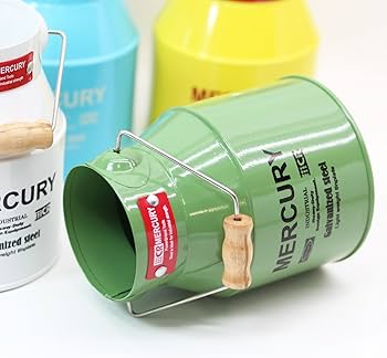 Amazon | MERCURY マーキュリー・ミルク缶 mini ブリキのバケツ