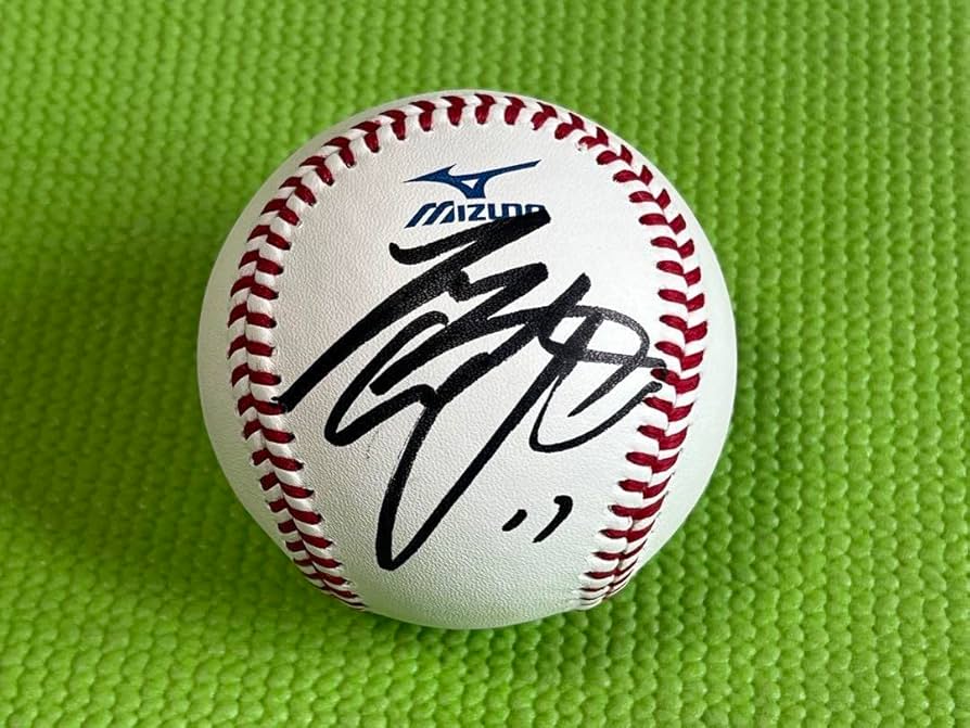 Amazon.co.jp: WBC 2023 侍ジャパン 大谷翔平 直筆サインボール NPB