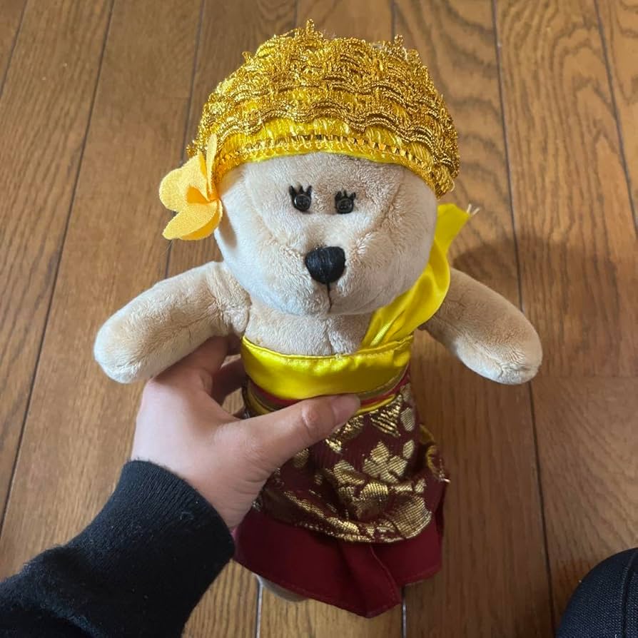 Amazon.co.jp: スターバックス クマのぬいぐるみ べアリスタ 海外 バリ