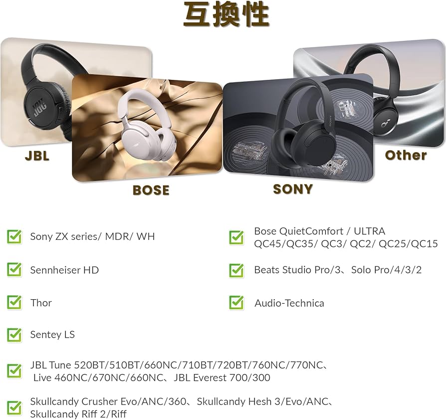 Amazon | Mocamoro ヘッドホンケース 汎用ヘッドホンバッグ 携帯用