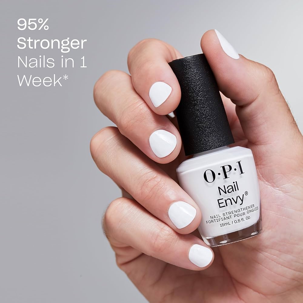 Amazon.com: OPI Nail Envy Strengthener Alpine Snow | Opaque Soft
