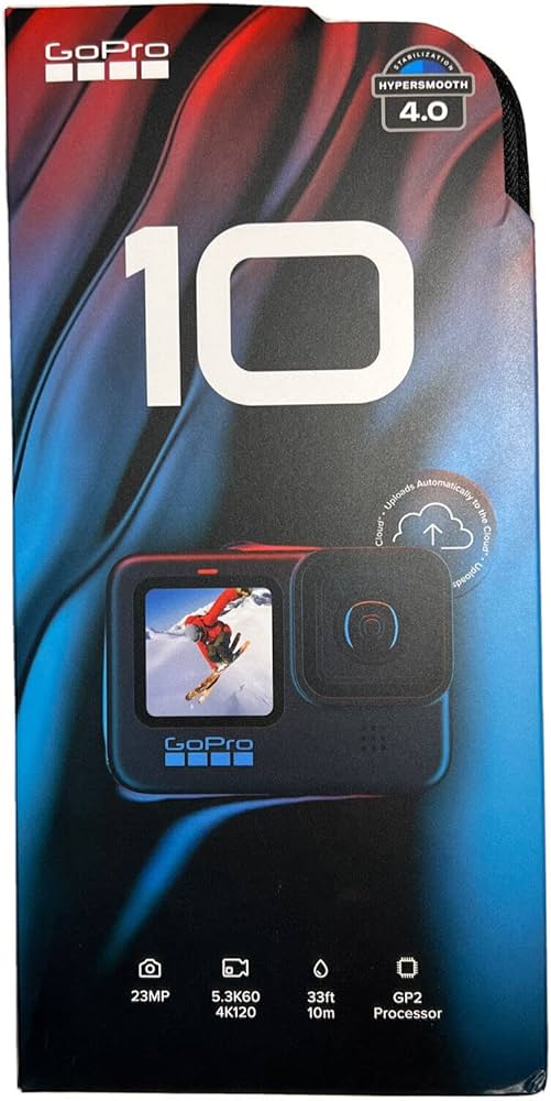 Amazon.com : GoPro HERO10 Black - Waterproof Action Camera with
