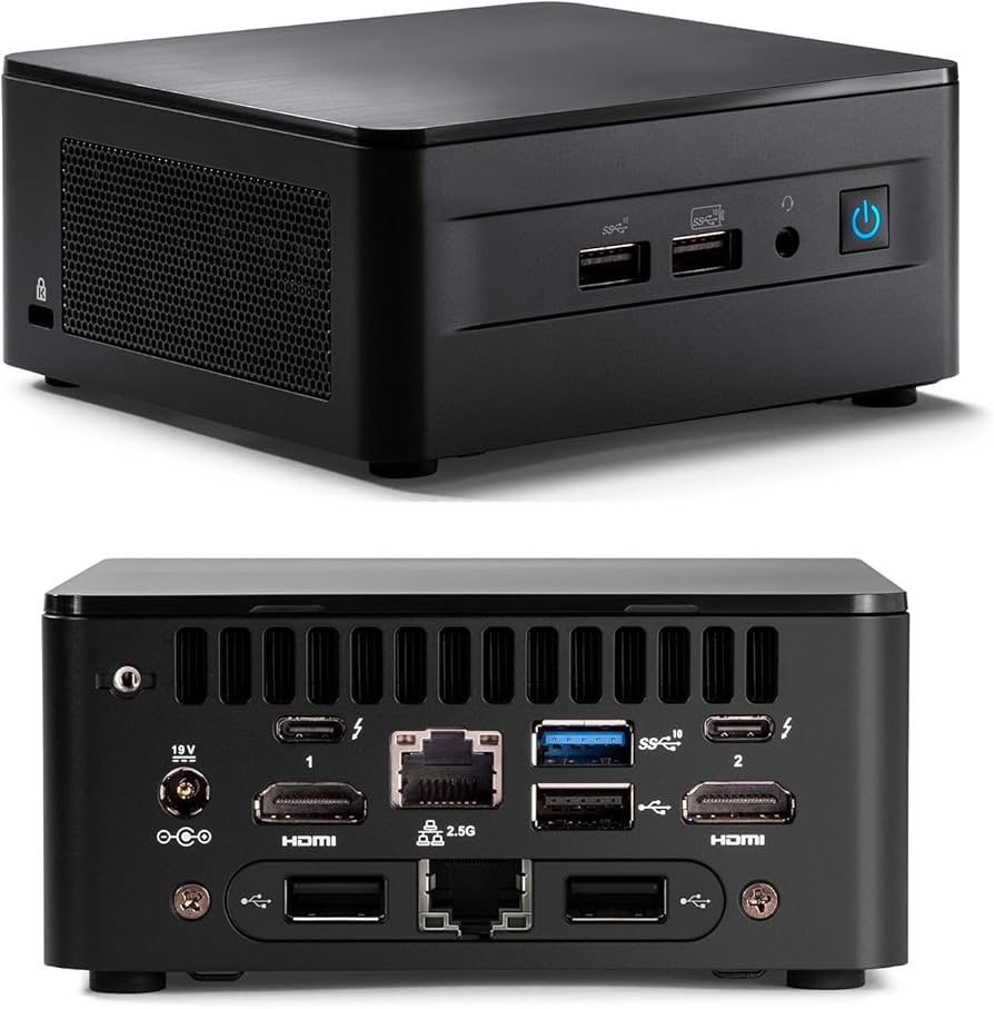 Intel NUC 12 Pro NUC12WSHi5 Dual LAN Mini Desktop Computer, 12th