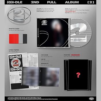 G)I-DLE - (G)I-DLE - 2nd Full Album [2] (Jewel Case Ver. - Random