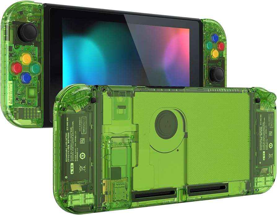 Amazon.co.jp: eXtremeRate Switch対応用カスタムDIY交換シェルや