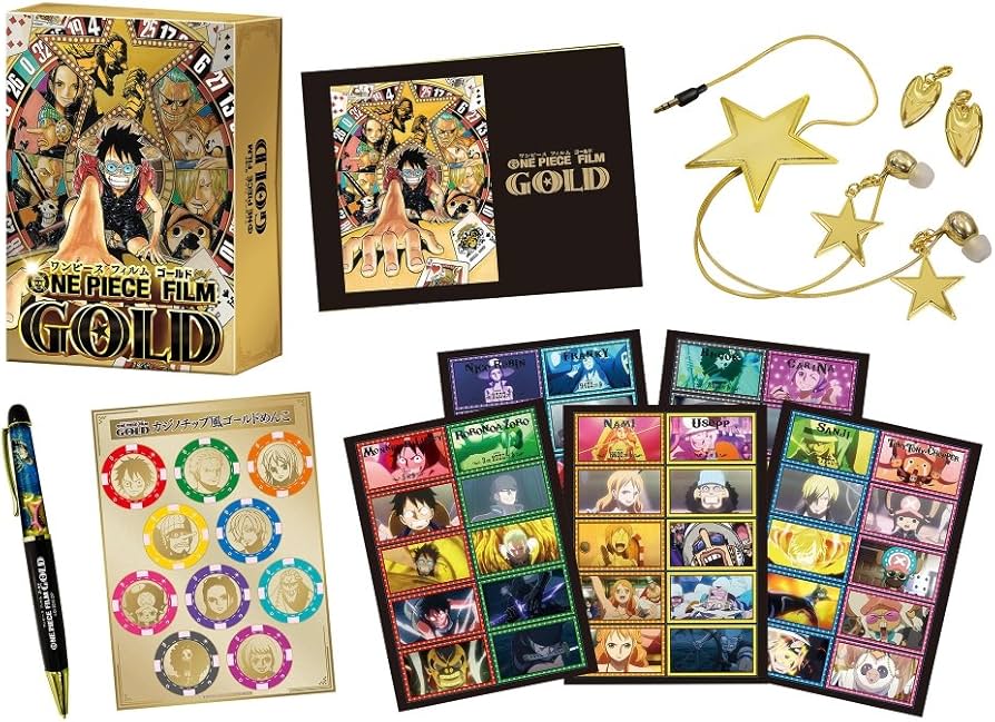 Amazon.co.jp: ONE PIECE FILM GOLD Blu-ray GOLDEN LIMITED EDITION