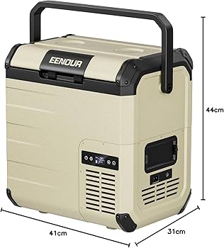 Amazon.co.jp: EENOUR 車載冷蔵庫 D18 18L -20℃～10℃ バッテリー内蔵