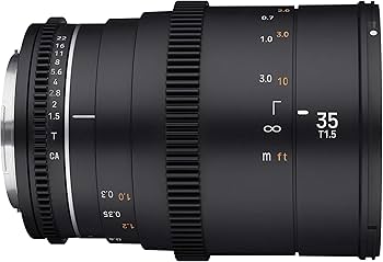 Amazon.com : Samyang 35mm T1.5 High Speed Wide Angle VDSLR MK2