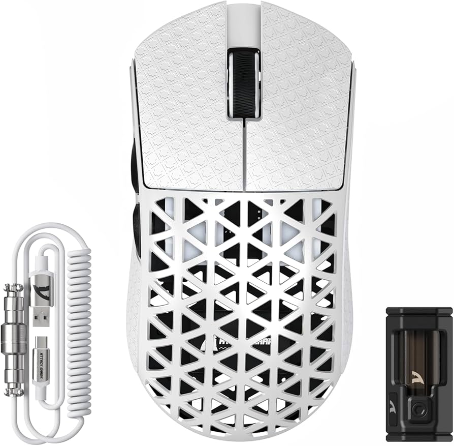 Amazon.com: ATTACK SHARK R5 Ultra Wireless Gaming Mouse,Carbon