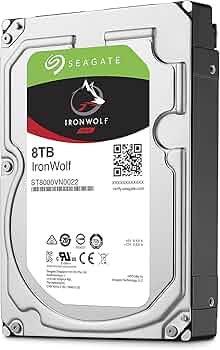 Amazon.com: Seagate IronWolf 8TB NAS Internal Hard Drive HDD – CMR