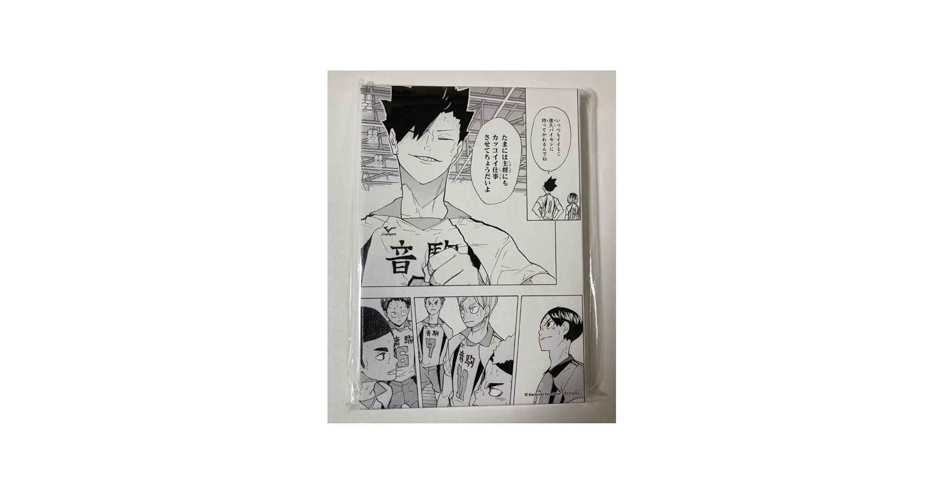 Amazon.co.jp: ハイキュー 黒尾鉄朗 名場面アートボード ジャンプ