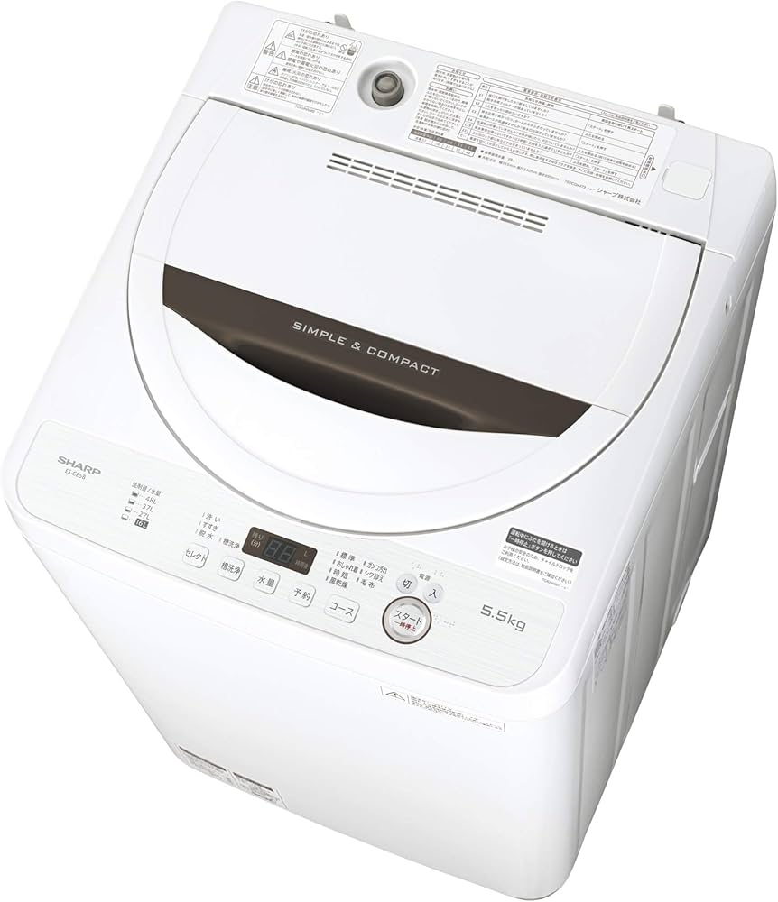 Amazon.co.jp: シャープ SHARP 全自動洗濯機 ステンレス槽 5.5kg