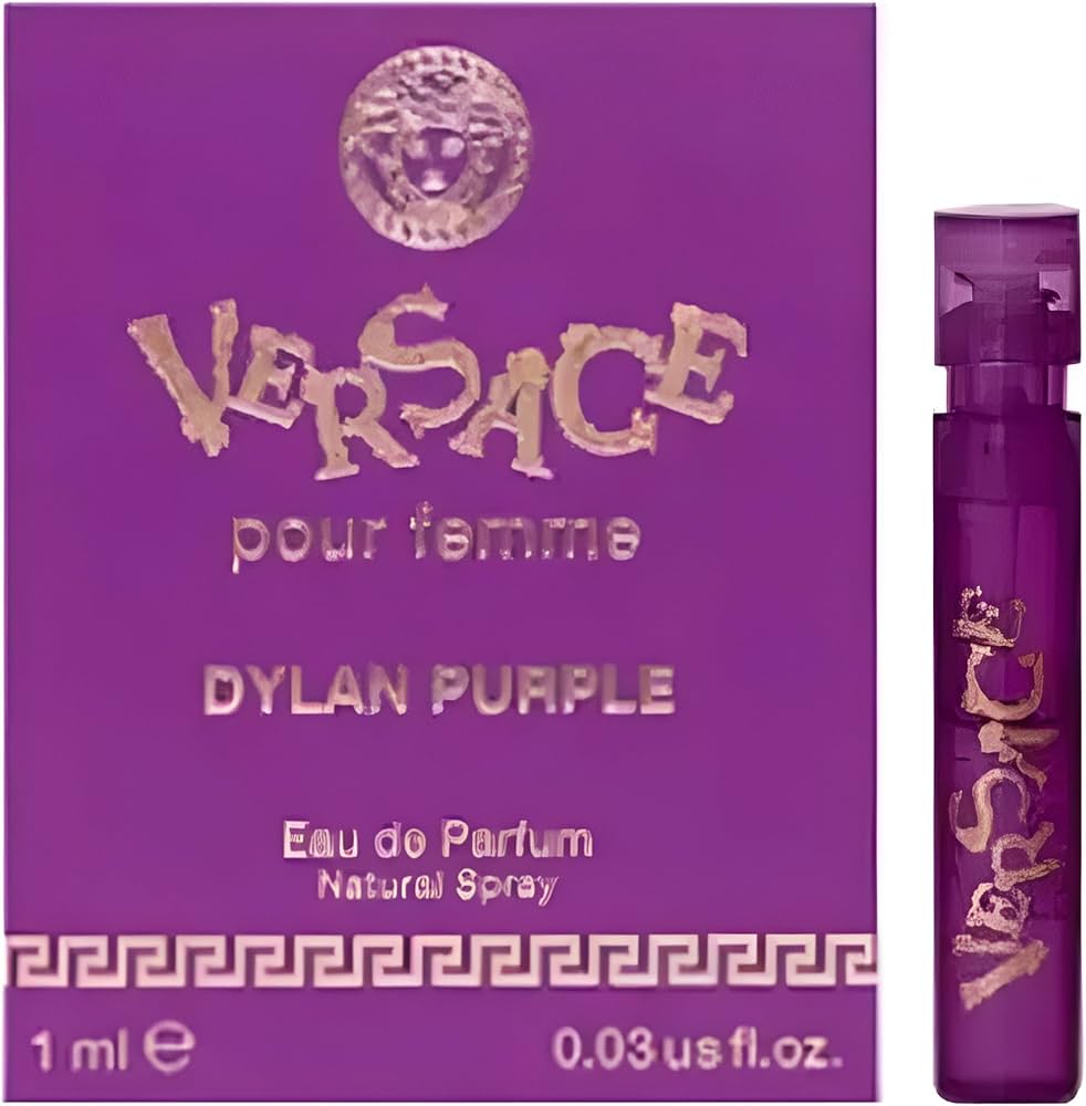 Amazon.com : Versace Dylan Purple Vial Spray for Women, 0.03 Ounce