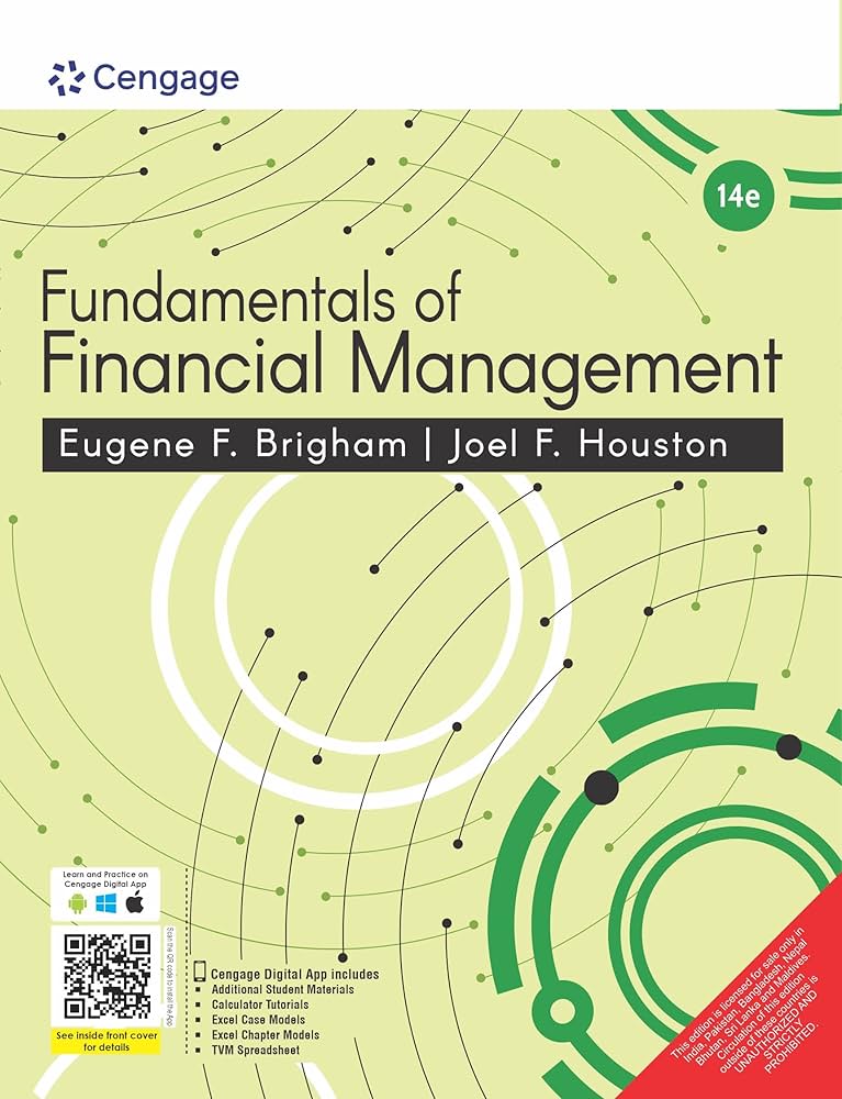 Cengage Learning FUNDAMENTALS OF FINANCIAL MANAGEMENT, 14TH